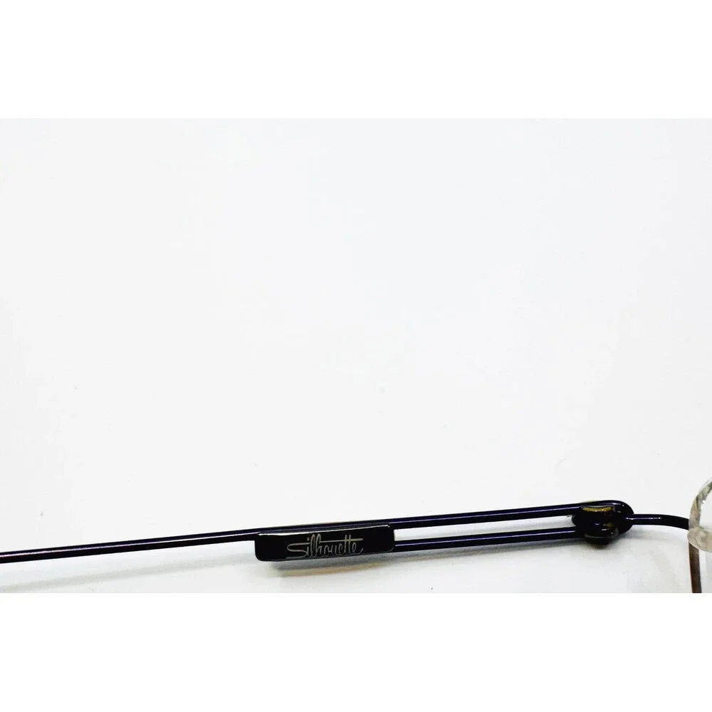 Silhouette Eyeglasses Unisex Purple Rimless Titan 7584 40 6084 19 150 51mm